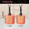 Metal Copper Pipe Cleaner for Drill, 2 Tube Cleaning Brush(1/2",3/4")