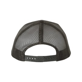 Army Universe Security Embroidered Adjustable Snapback Trucker Cap Professional Security Officer Guard Hat (Black with White Security)