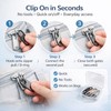 PPDVUUT Zipper Locks for Backpacks, Suitcases, Travel Bags & More,
