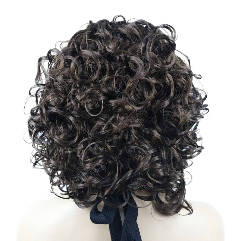 Lydell 12'' Curly Wavy Wigs for Women Girls Medium Length