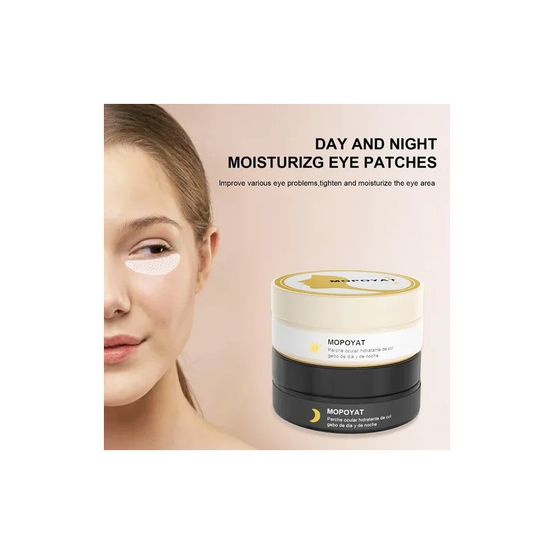 120 Parches Ojos Hialuronico Colágeno Antiojeras Hidratante