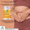 Cúrcuma Orgánica 100 Cápsulas Pura Suplemento Alimenticio Antiinflamatorio Natural Digestión