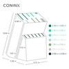 Coninx Acacia Wood Kitchen Knife Block - 15 Slots Knife
