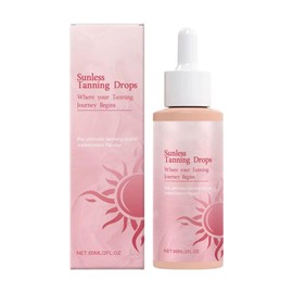 Sunless tanning drop, enhances natural tanning, moisturizes the skin, no streaks, natural luster. Face and body. Suitable for all skin types. 60ml