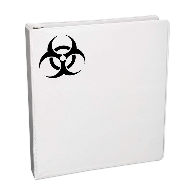 Bargain Max Decals Biohazard Symbol Decal Notebook Car Laptop 5.5"