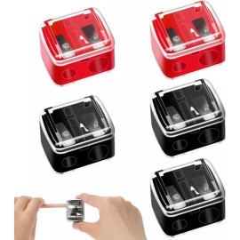 5팩 립 라이너 샤프너 메이크업 펜슬 멀티 컬러 코스메틱 라이너용 핸드 5-Pack Lip Liner Sharpener Makeup Pencil Multi-Color Cosmetic Liner Hand Tool