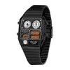 MASTOP Retro Square Digital Watch with Temperature Display Unisex 7.5Inch