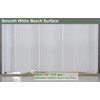 DIYHD 36x80in White Accordion Folding Closet Door, Include Door and