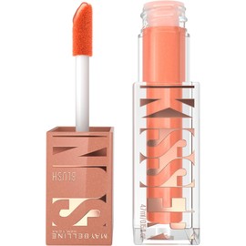 Maybelline New York Sunkisser Blush, Flüssiger Blush für sonnengeküssten Glow, Mit lichtreflektierenden Perlen und Pigmenten, Zartschmelzende Formel mit Vitamin E, 02 Uptown Glow, 4,7 ml