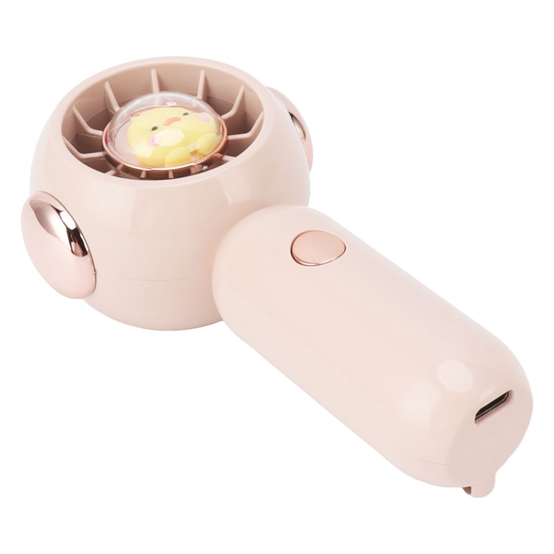 Handheld Portable Fan USB Charging Animal Cartoon Pattern Low Noise