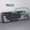 MageGee 75% Mechanical Gaming Keyboard with Red Switch, LED Blue