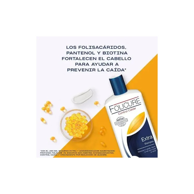 Folicure Shampoo Control Caída 700 Ml