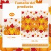 Servilletas de papel de hojas de arce de calabaza de