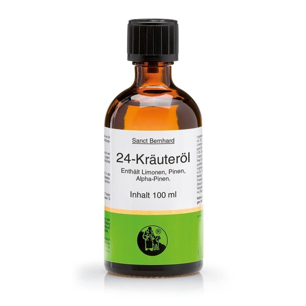Sanct Bernhard 24 Herbal Oil 100% Pure Essential Oil 100ml