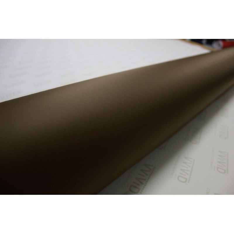 VViViD XPO Matte Brown Vinyl Wrap Roll with Air Release