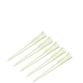 Launer's Puntas de pipetas universales, 1000 unidades, 200 μL, color amarillo claro