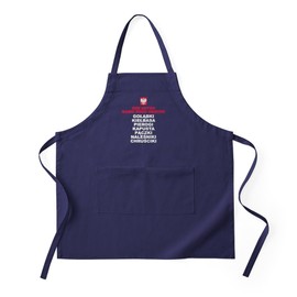CafePress Seven Basic Polish Food Groups Apron (Dark) Kitchen Apron with Pockets, Grilling Apron, Baking Apron