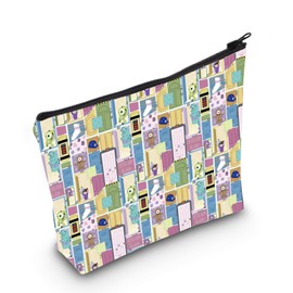 Monster Inspired Makeup Bag Movie Fan Gift Cartoon Lover Gift Toy Lover Gift (Monster Bag ca)