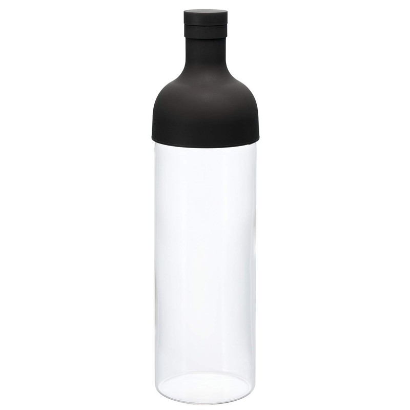 HARIO FIB-75-B Filter-In Bottle, Black, 25.4 fl oz (750 ml)