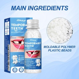 Solid teether modification teeth Temporary filling holes filling glue False teether repair glue Oral - Colour: 4