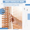 Bokon 4 Pcs Blinds Wand Replacement with Hook and Handle
