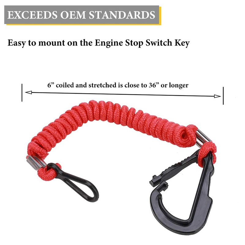 SM SunniMix 8M0092849 15920T54 Emergency Stop Switch Safety Lanyard Cord