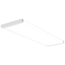Lithonia Lighting TruWrap Flat Wrap LED Ceiling Light, 3000K/4000K/5000K Switchable Color Temperature, Constant Current, Dimming to 10%, 0-10V, MVOLT, 120V-277V, Wide, ALO 4000-6000 Lumens