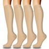 Calcetines de compresión para mujeres y hombres circulación (4 pares)