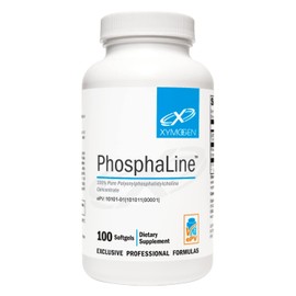 XYMOGEN PhosphaLine - Polyenylphosphatidylcholine Supplement for Liver & Cardiovascular Health Support* - Phosphatidylcholine - Gluten-Free - 100 Softgels