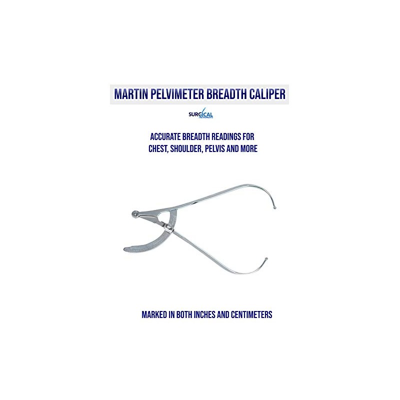 SURGICAL ONLINE Martin Breadth Caliper, 20Premium Quality Stainless Steel, Accurate