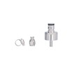 VGEBY Ball Lock Gas Line Brewing Carbonation Cap Carbonation Cap