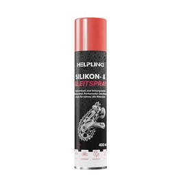 Helpling® Silikonspray Gleitspray 400 ml – Ideal für Türgummis, Scharniere, Kunststoff & Metall – Hochwirksames Schmier- & Pflegespray – Leichtgängige Anwendung – Made in Germany