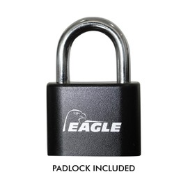 EAGLE-EG718 Fire Department Box EFB-2000 w/Combination Padlock Heavy Duty Stainless Steel Lock EG717
