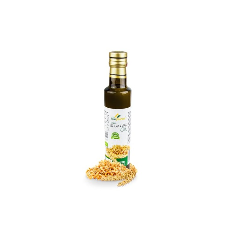 Biopurus Certified Organic Cold Pressed Wheat Germ Oil 250ml |
