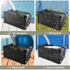 Bitubi Pool Pump Covers with Plush Lining,Heavy Duty Waterproof in/Above