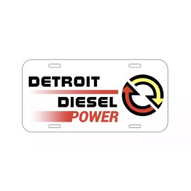 BLVD  Detroit Diesel Power Truck License Plate Vehicle Auto Tag 4x4 engine FREE SHIP