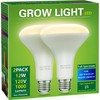 Briignite 2 Pack LED Grow Light Bulb, BR30 Grow Light