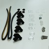 BUCATSTATE Hamster cage accessories,Set of parts for mounting metal cages