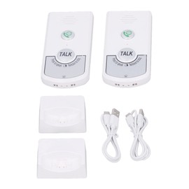 Intercomunicador de Voz de 2 Vías, Timbre H8, Doble Externo, 1V2, Intercomunicador de Voz Inalámbrico de Alcance Ultralargo, Intercomunicador de 2 Vías para el Hogar y el Aula
