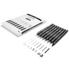 Copic Multiliner, Black, Set Of 8, Black, For Art &