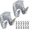 raxter Garage Hooks 12 Pack Tool Hanger Hook Set Heavy-Duty