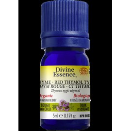 Divine Essence Thyme Oil (Red Thymol, Organic) - 5ml