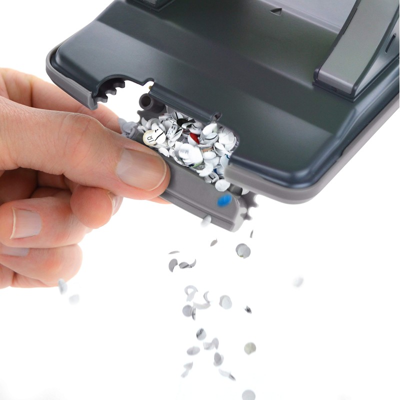 Rapesco 1527 X5-40ps 2-Hole Punch, 40 Sheet Punch Capacity, Fuchsia