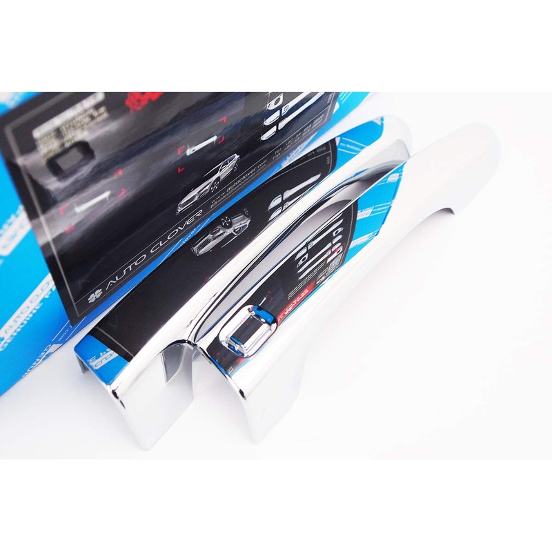 AUTO CLOVER Chrome Door Handle Covers Trim Set for Hyundai