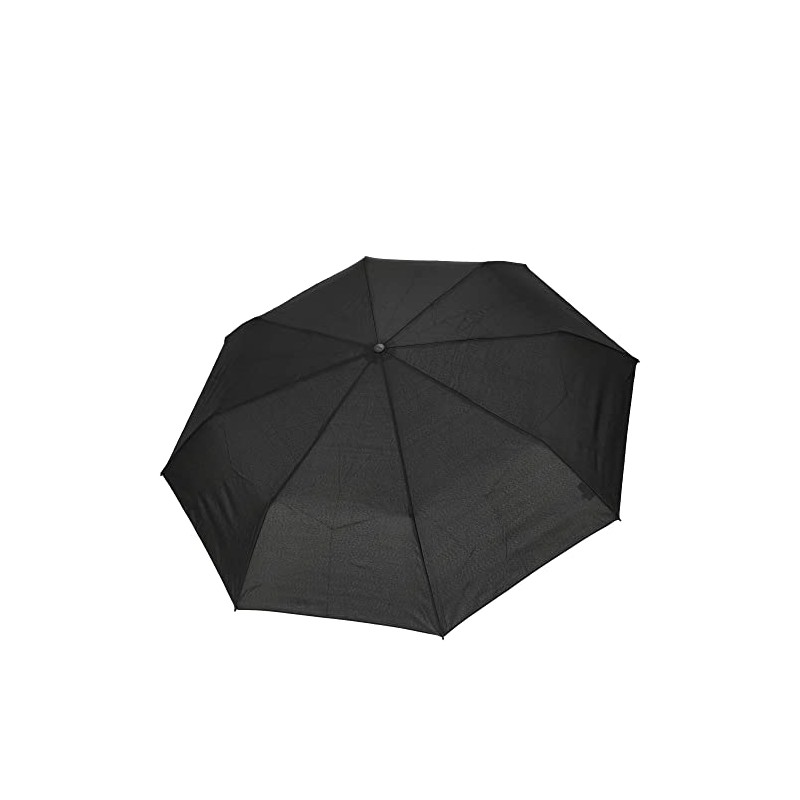 Knirps Umbrella Pocket Umbrella with Automatic Open/Close in Case, black,