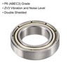 uxcell 2pcs 6801ZZ Bearing 12x21x5mm, Chrome Steel Double Shielded Precision
