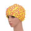 Medifier Swim cap Floral Petal Retro Style Bathing Caps for