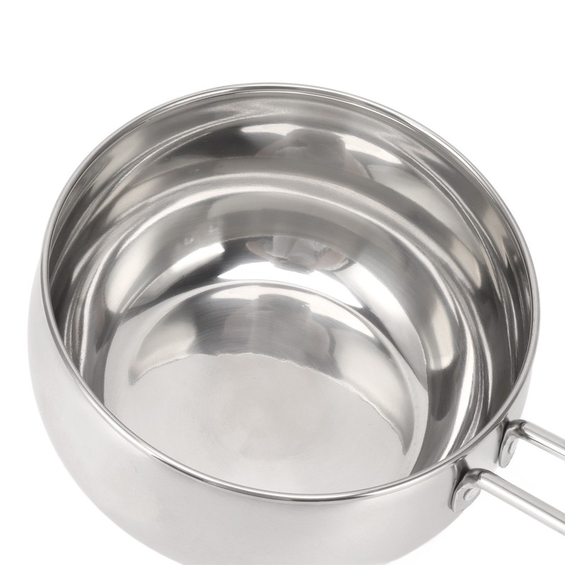 Milk Warmer Pot Stainless Steel Thick Composite Bottom Even Heating