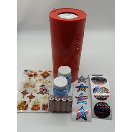 Bubble Machine Fireworks Sound Toy With Lights