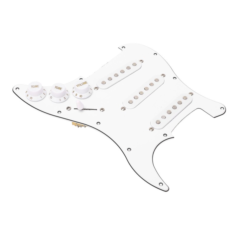 DIY Electric Guitar Kit with Prewired Loaded Pickguard Bridge System